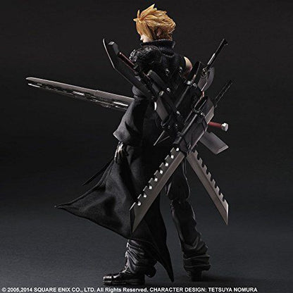 Final Fantasy Vii Advent Children Play Arts Kai Cloud Strife Figure- Japan Figure Store - #1 Bring To You The Best Japanese Goods