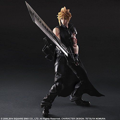 Final Fantasy Vii Advent Children Play Arts Kai Cloud Strife Figure- Japan Figure Store - #1 Bring To You The Best Japanese Goods