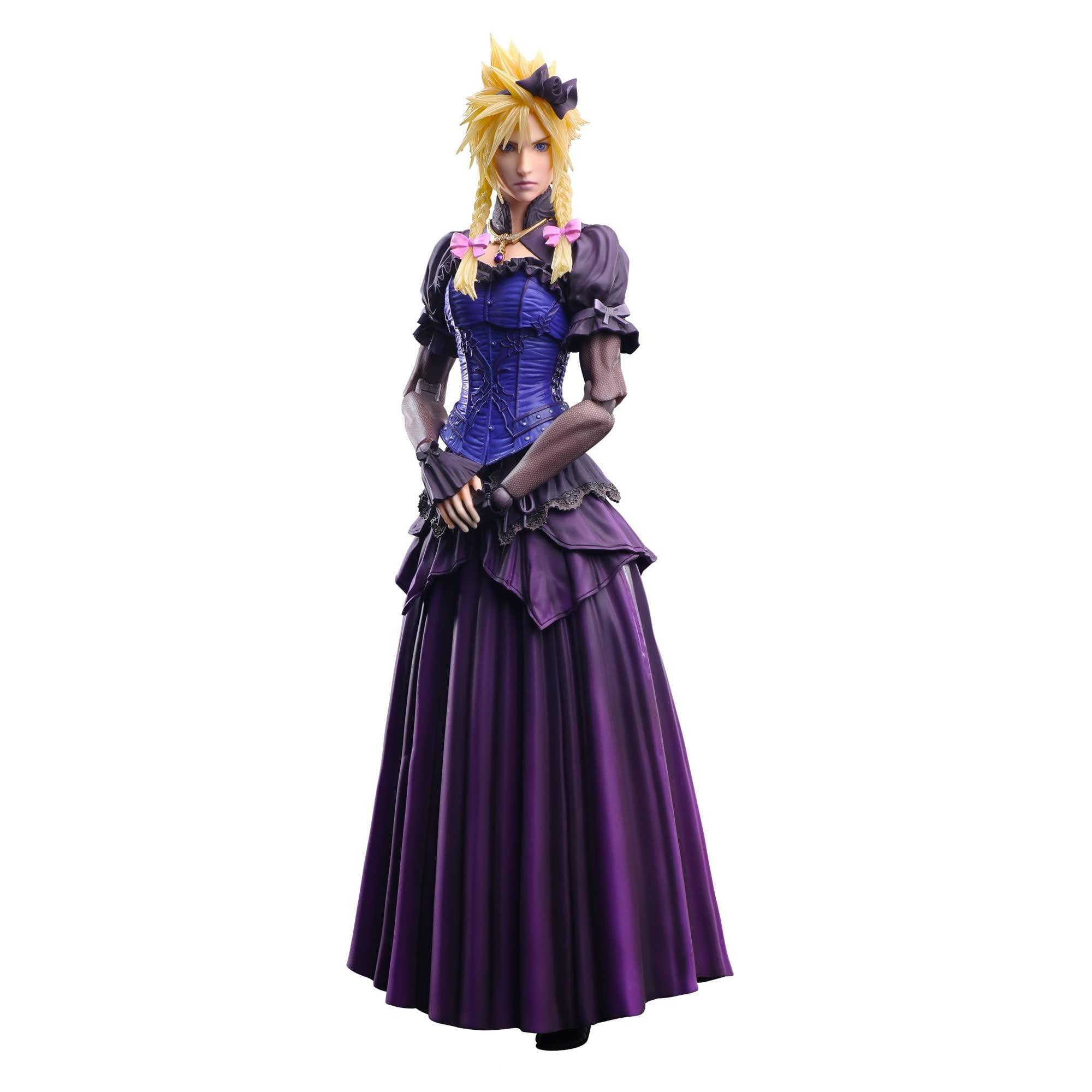 Square Enix Final Fantasy VII Remake Play Arts Kai Cloud Strife Dress Ver - Painted Action Figure- Japan Figure Store - #1 Bring To You The Best Japanese Goods