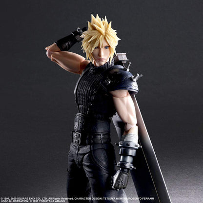 SQUARE ENIX Play Arts Kai Cloud Strife Ver. 2 Figure Final Fantasy Vii Remake- Japan Figure Store - #1 Bring To You The Best Japanese Goods