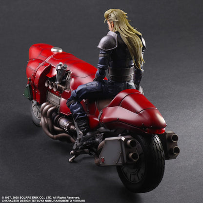 Square Enix Final Fantasy VII Remake Play Arts Kai Roche & Motorcycle Set Japanese Pvc Figure- Japan Figure Store - #1 Bring To You The Best Japanese Goods