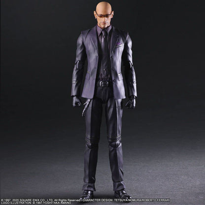 Final Fantasy Vii Remake Play Arts Kai Rudo Pvc Painted Action Figure- Japan Figure Store - #1 Bring To You The Best Japanese Goods