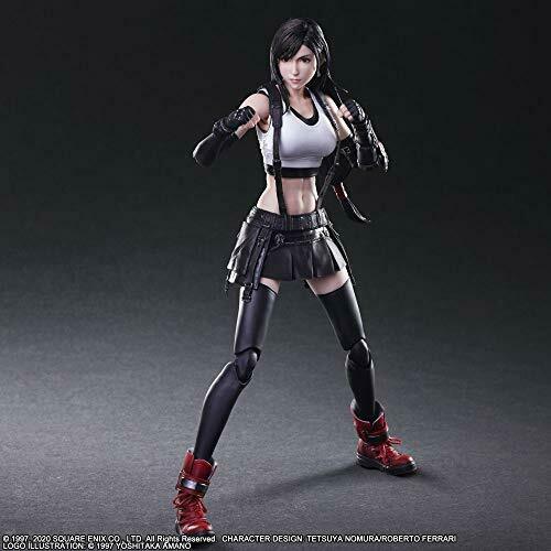 Final Fantasy Vii Remake Play Arts Kai Tifa Lockhart Figure- Japan Figure Store - #1 Bring To You The Best Japanese Goods