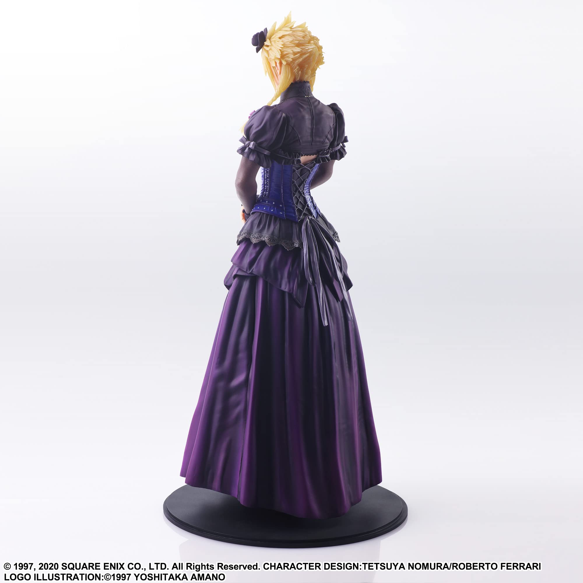 Square Enix Final Fantasy VII Remake Static Arts Cloud Strife Dress Ver - Final Fantasy PVC Figure- Japan Figure Store - #1 Bring To You The Best Japanese Goods