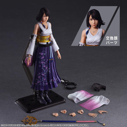 Square Enix Final Fantasy X Play Arts Kai Yuna Pvc Pre-Painted Movable Figure Japan- Japan Figure Store - #1 Bring To You The Best Japanese Goods