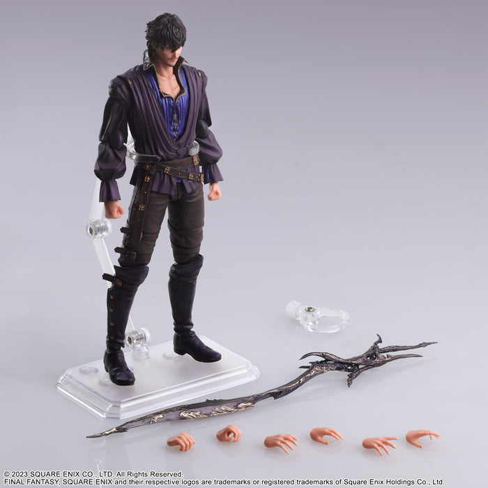 Square Enix Final Fantasy Xvi Barnabas Salm Pre-Painted Pvc Japan Action Figure- Japan Figure Store - #1 Bring To You The Best Japanese Goods