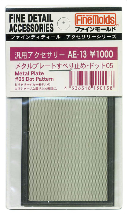 FINE MOLDS Ae13 Metal Plate #05 Dot Pattern Fine Detail Accessories Series- Japan Figure Store - #1 Bring To You The Best Japanese Goods