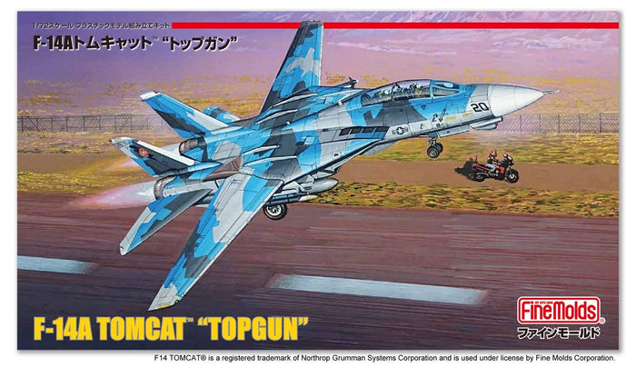 FINE MOLDS 1/72 Us Navy F-14A Tomcat "Top Gun" Plastic Model- Japan Figure Store - #1 Bring To You The Best Japanese Goods