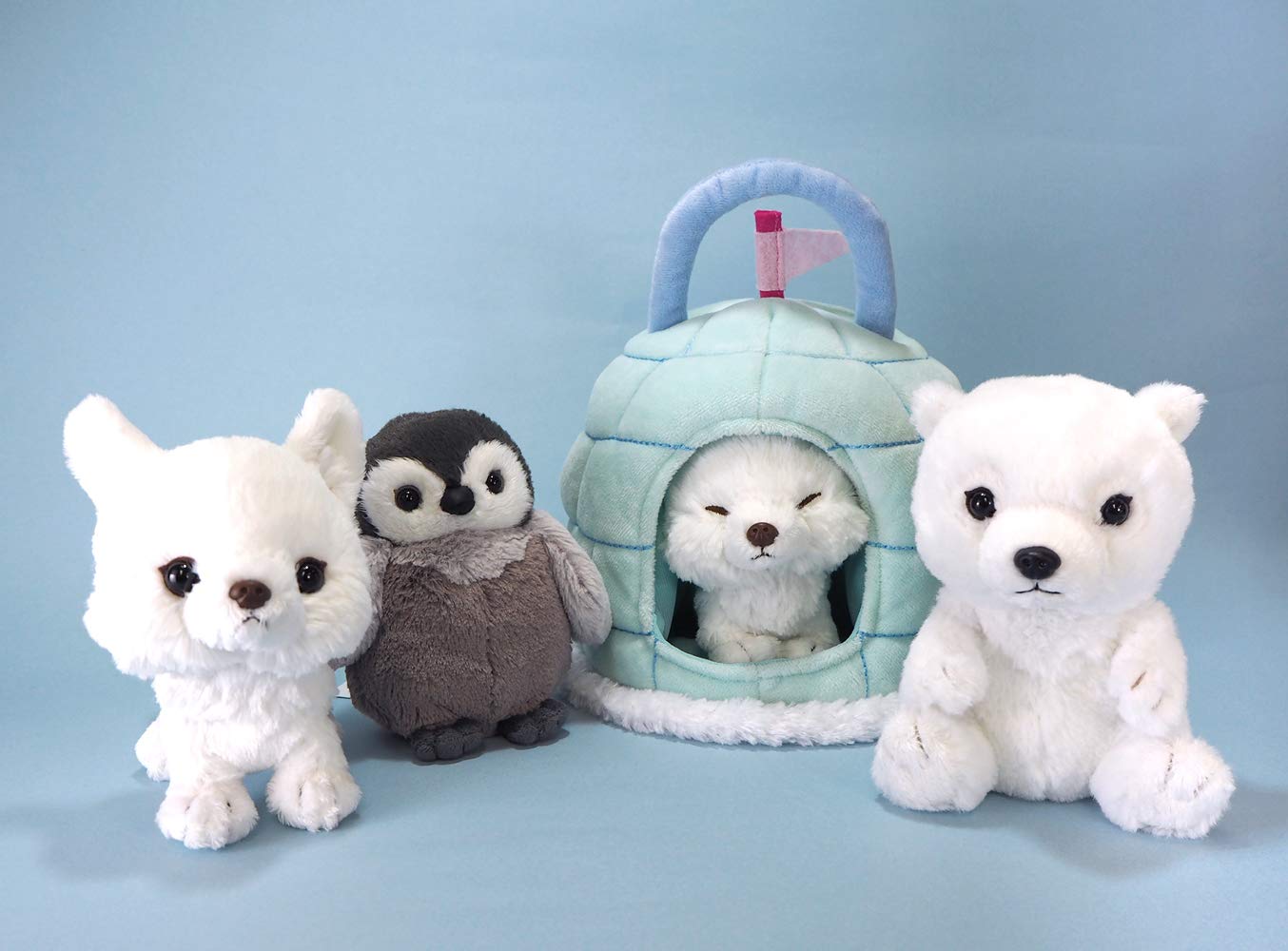 SUNLEMON Plush Doll Fluffies Polar Bear S Tjn- Japan Figure Store - #1 Bring To You The Best Japanese Goods