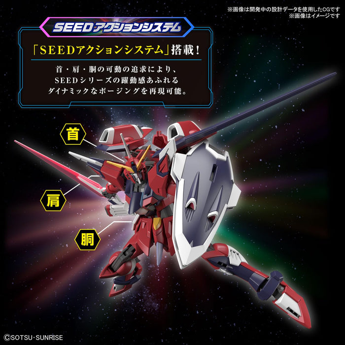 Bandai Spirits Hg Gundam Seed Freedom 1/144 Immortal Justice Model- Japan Figure Store - #1 Bring To You The Best Japanese Goods