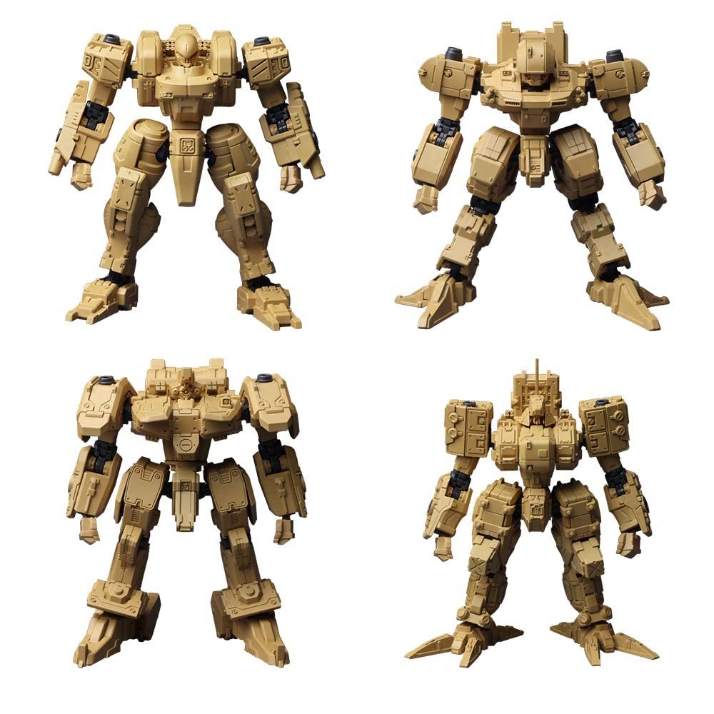 Square Enix Front Mission Structure Arts 1/72 Scale Plastic Model Kit Series Vol.3 - 4 Pieces All 4 Types (Japan)- Japan Figure Store - #1 Bring To You The Best Japanese Goods