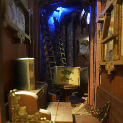 Fsolis Praying In Church 3D Wooden Puzzle Booknook Wooden Model Scene- Japan Figure Store - #1 Bring To You The Best Japanese Goods