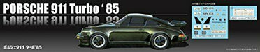 Fujimi 1/24 Scale Porsche 911 Turbo '85 Plastic Model Kit- Japan Figure Store - #1 Bring To You The Best Japanese Goods