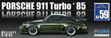 Fujimi 1/24 Scale Porsche 911 Turbo '85 Plastic Model Kit- Japan Figure Store - #1 Bring To You The Best Japanese Goods