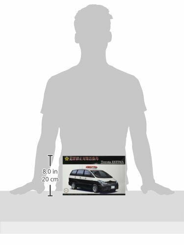 Fujimi 1/24 Id-262 Toyota Estima Police Car Plastic Model Kit- Japan Figure Store - #1 Bring To You The Best Japanese Goods