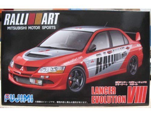Fujimi Id148 Mitsubishi Ralliart Lancer Evolution Viii Plastic Model Kit - Japan Figure