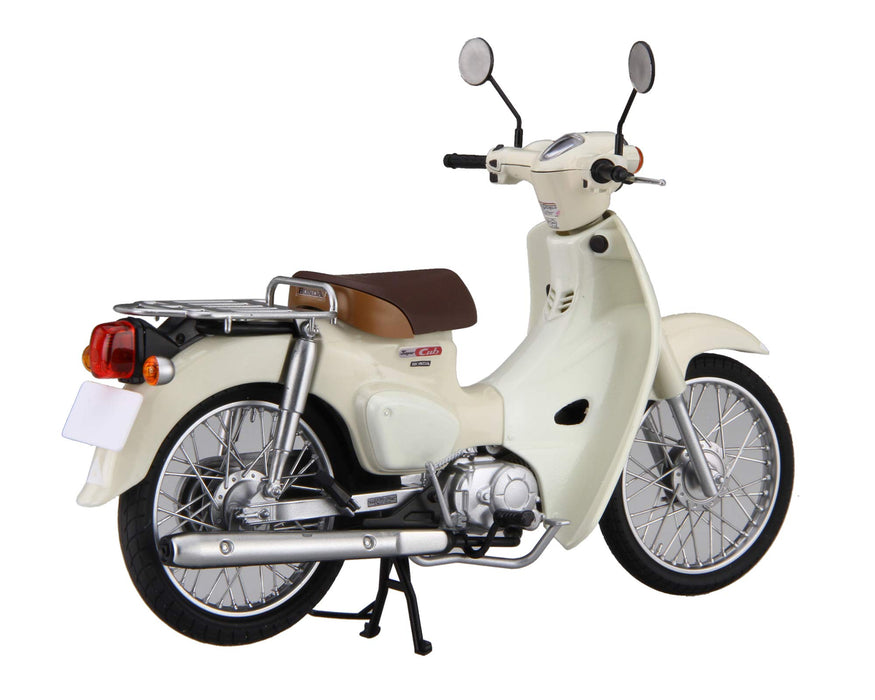 FUJIMI 12Nx-1Ex-1 Honda Super Cub 110 Virgin Beige 1/12 Scale Pre-Painted Kit- Japan Figure Store - #1 Bring To You The Best Japanese Goods