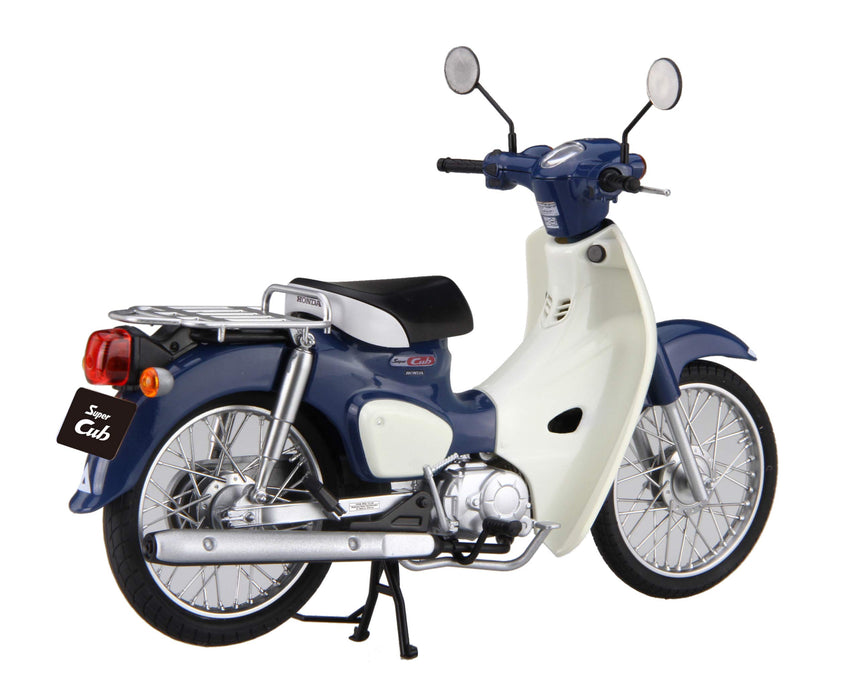 FUJIMI 12Nx-1 Honda Super Cub 110 Urbane Denim Blue Metallic 1/12 Scale Pre-Painted Kit- Japan Figure Store - #1 Bring To You The Best Japanese Goods