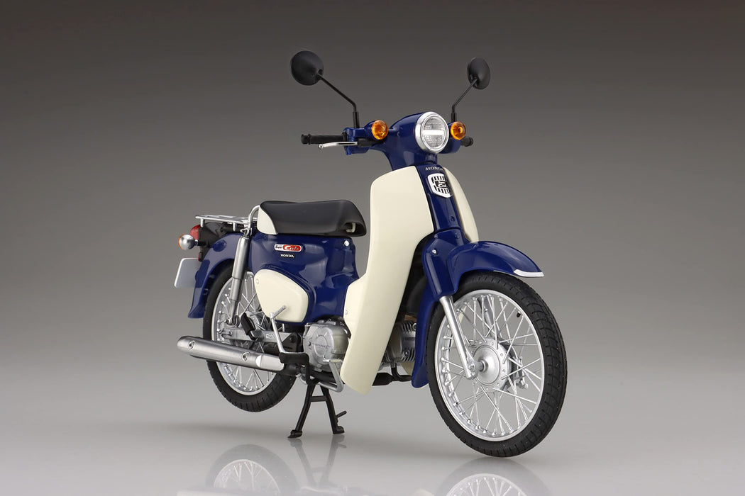 FUJIMI 1/12 Next Series Honda Super Cub110 Urbane Denim Blue Metallic Plastic Model- Japan Figure Store - #1 Bring To You The Best Japanese Goods