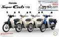 FUJIMI 1/12 Next Series Honda Super Cub110 Urbane Denim Blue Metallic Plastic Model- Japan Figure Store - #1 Bring To You The Best Japanese Goods