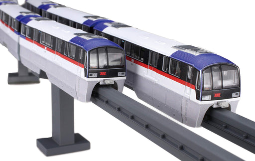 Fujimi Model 1/150 Structure Kit Series No.17 Tokyo Monorail Type 2000 Old Paint 6 Car Train Display Model (Colored) Plastic Model Str17- Japan Figure Store - #1 Bring To You The Best Japanese Goods