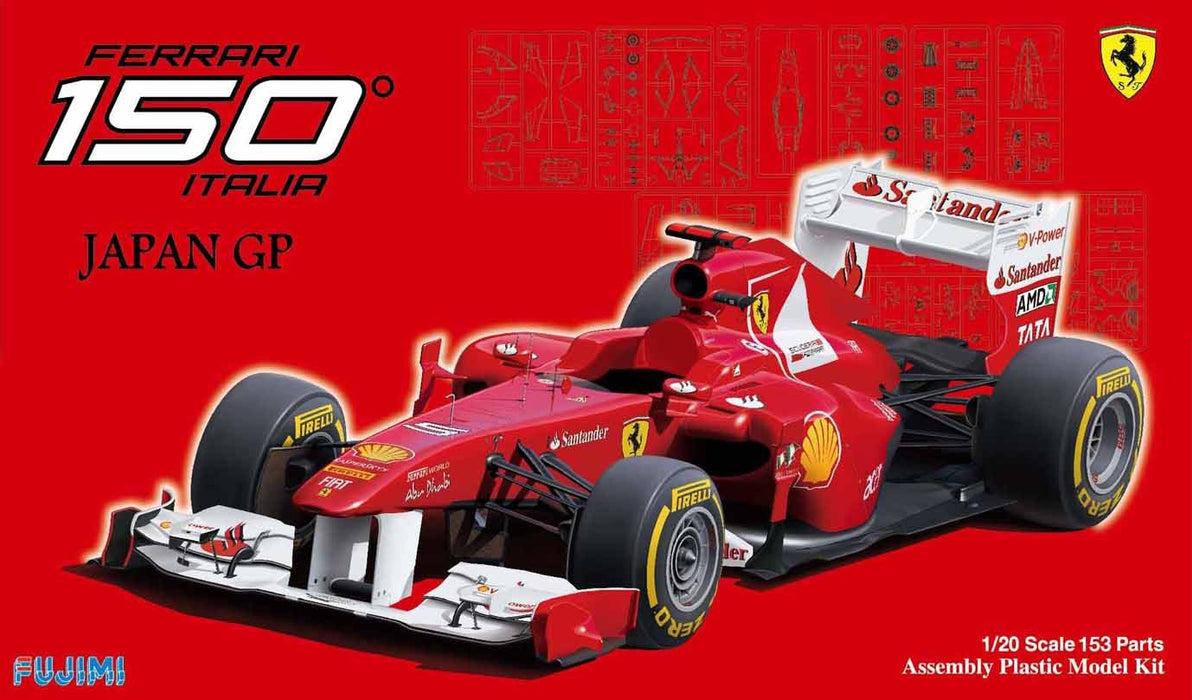 Fujimi Grand Prix Series No.52 1/20 Ferrari 150D Italy Japan Gp Japanese Toy Models- Japan Figure Store - #1 Bring To You The Best Japanese Goods