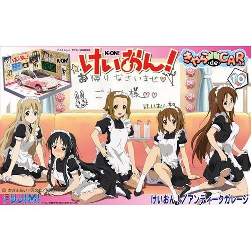 Fujimi 1/24 Chara Decar Ru Series No.10 K-on! Antique Garage Japanese Plastic Models- Japan Figure Store - #1 Bring To You The Best Japanese Goods