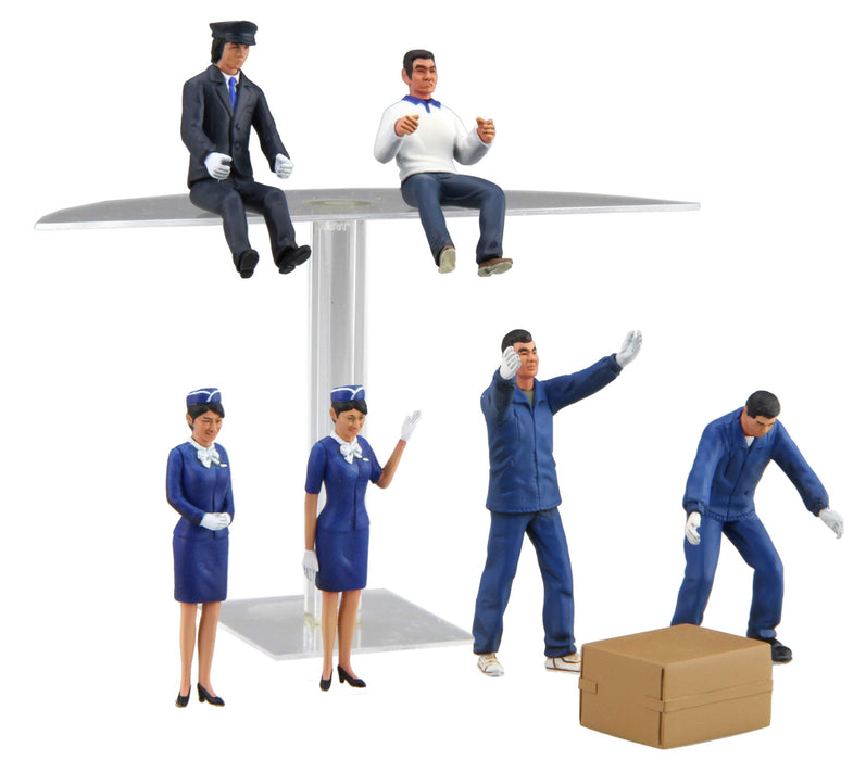 FUJIMI Gt34 Bus Tour Conductor & Bus Driver, Truck Driver & Workers Figure Set 1/32 Scale Kit- Japan Figure Store - #1 Bring To You The Best Japanese Goods