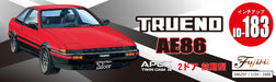 FUJIMI Inch Up 1/24 Toyota Trueno Ae86 Apex Twin Cam Plastic Model- Japan Figure Store - #1 Bring To You The Best Japanese Goods