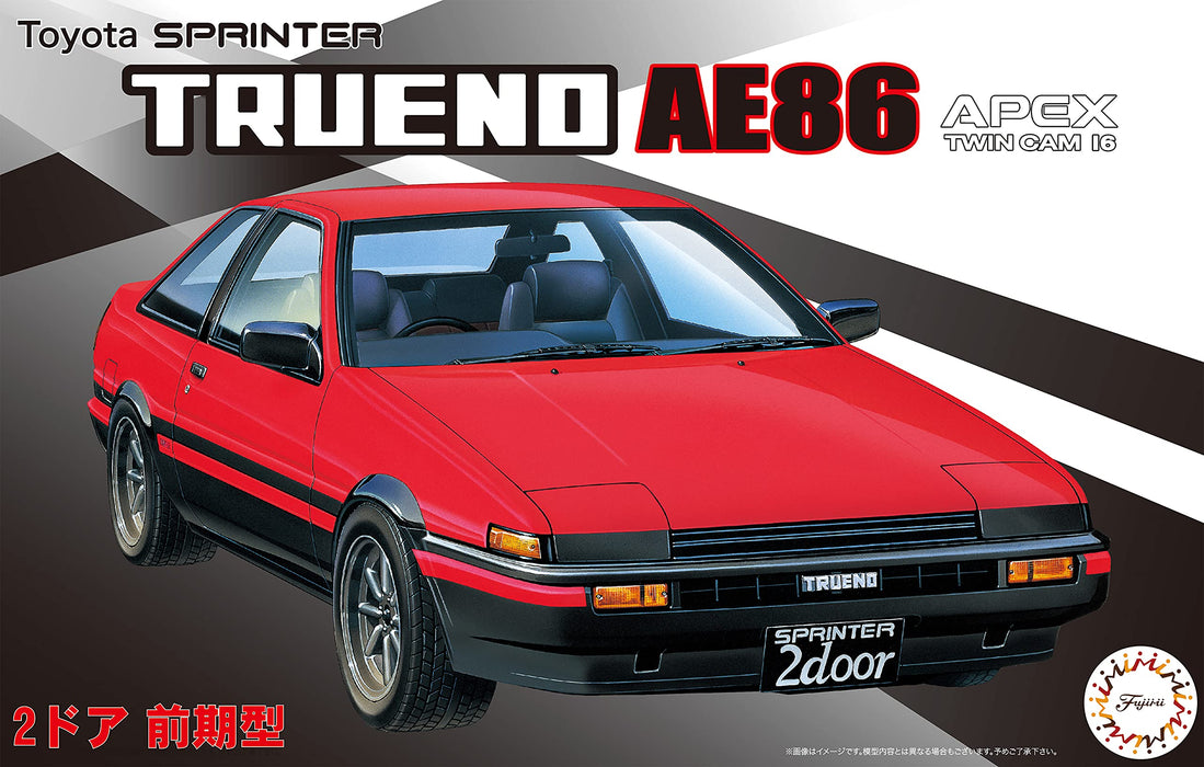 FUJIMI Inch Up 1/24 Toyota Trueno Ae86 Apex Twin Cam Plastic Model- Japan Figure Store - #1 Bring To You The Best Japanese Goods