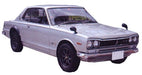 FUJIMI Id-33 Nissan Skyline Gt-R Kpgc10 1971 1/24 Scale Kit 035673- Japan Figure Store - #1 Bring To You The Best Japanese Goods