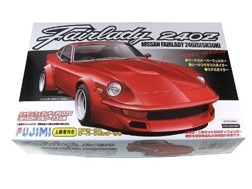 FUJIMI Inch Up 1/24 Nissan Fairlady 240Z S30 Full Works Plastic Model- Japan Figure Store - #1 Bring To You The Best Japanese Goods