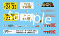 Fujimi Inch Up 1/24 No.153 Daihatsu Mira Turbo Tr-Xx Aero Japanese Pre-Painted Model- Japan Figure Store - #1 Bring To You The Best Japanese Goods