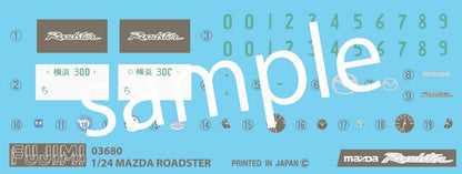 Fujimi Inch Up 1/24 No. 277 Mazda Road Star Japanese Plastic Cars Model Kit- Japan Figure Store - #1 Bring To You The Best Japanese Goods