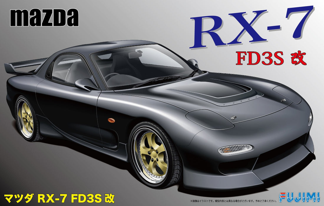 FUJIMI Id-43 Mazda Rx-7 Fd3S Kai 1/24 Scale Kit 038971- Japan Figure Store - #1 Bring To You The Best Japanese Goods