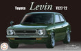 FUJIMI Inch Up 1/24 No.53 Toyota Levin Te27 '72 Plastic Model- Japan Figure Store - #1 Bring To You The Best Japanese Goods
