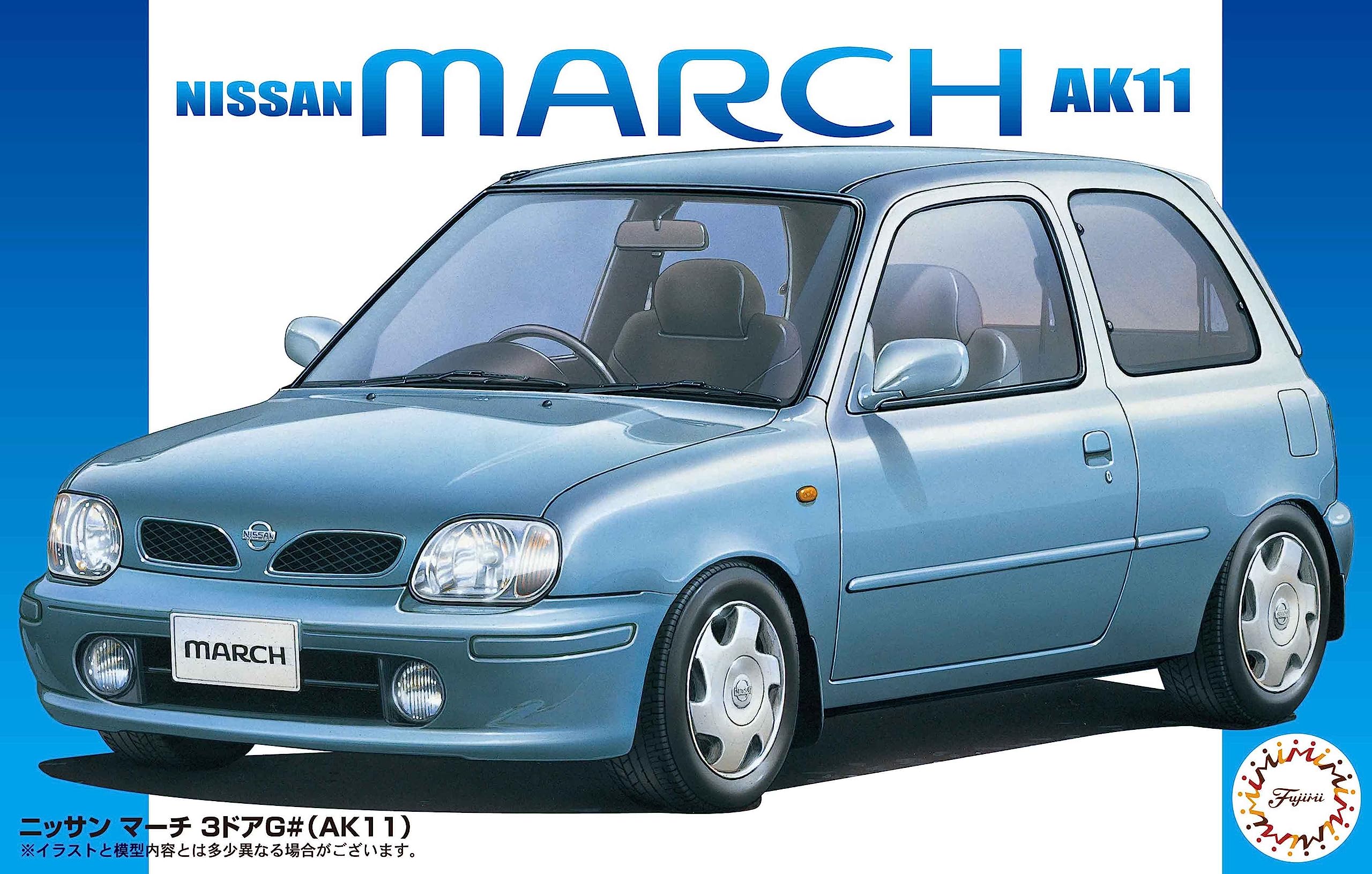 Fujimi Model 1/24 Nissan March 3 Door G# (Ak11) Japan Id-75- Japan Figure Store - #1 Bring To You The Best Japanese Goods