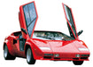 FUJIMI Real Sports Car 1/24 Lamborghini Countach 5000S Plastic Model- Japan Figure Store - #1 Bring To You The Best Japanese Goods