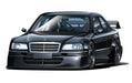 FUJIMI Real Sports Car 1/24 Mercedes-Benz Amg C-Class Dtm'94 Plastic Model- Japan Figure Store - #1 Bring To You The Best Japanese Goods