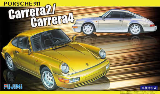 FUJIMI Real Sports Car No.13 1/24 Porsche 911 Carrera2/Carrera4 Plastic Model- Japan Figure Store - #1 Bring To You The Best Japanese Goods