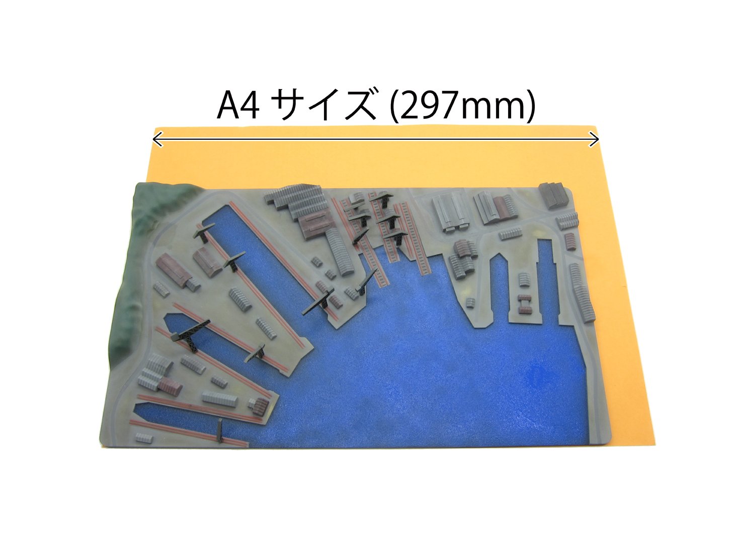 Fujimi 1/3000 Collect Naval Port Series No.2 Sasebo Naval Port Plastic Japanese Scale Model- Japan Figure Store - #1 Bring To You The Best Japanese Goods
