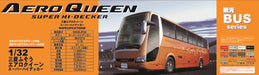 FUJIMI Tour Bus 1/32 Mitsubishi Fuso Aero Queen Super Hi-Decker Plastic Model- Japan Figure Store - #1 Bring To You The Best Japanese Goods