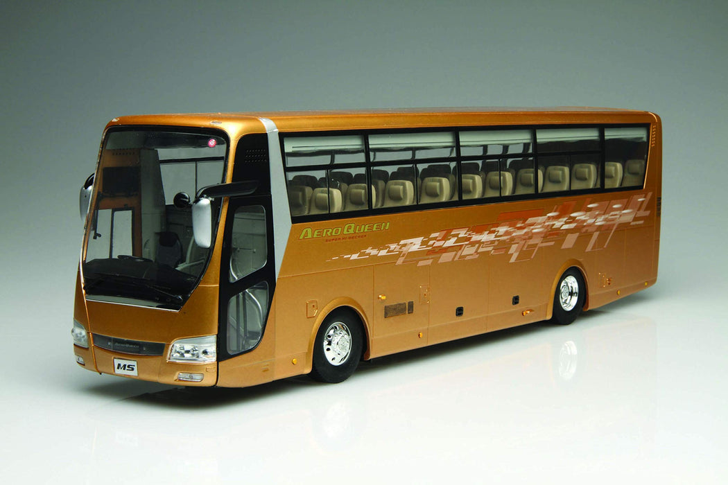 FUJIMI Tour Bus 1/32 Mitsubishi Fuso Aero Queen Super Hi-Decker Plastic Model- Japan Figure Store - #1 Bring To You The Best Japanese Goods