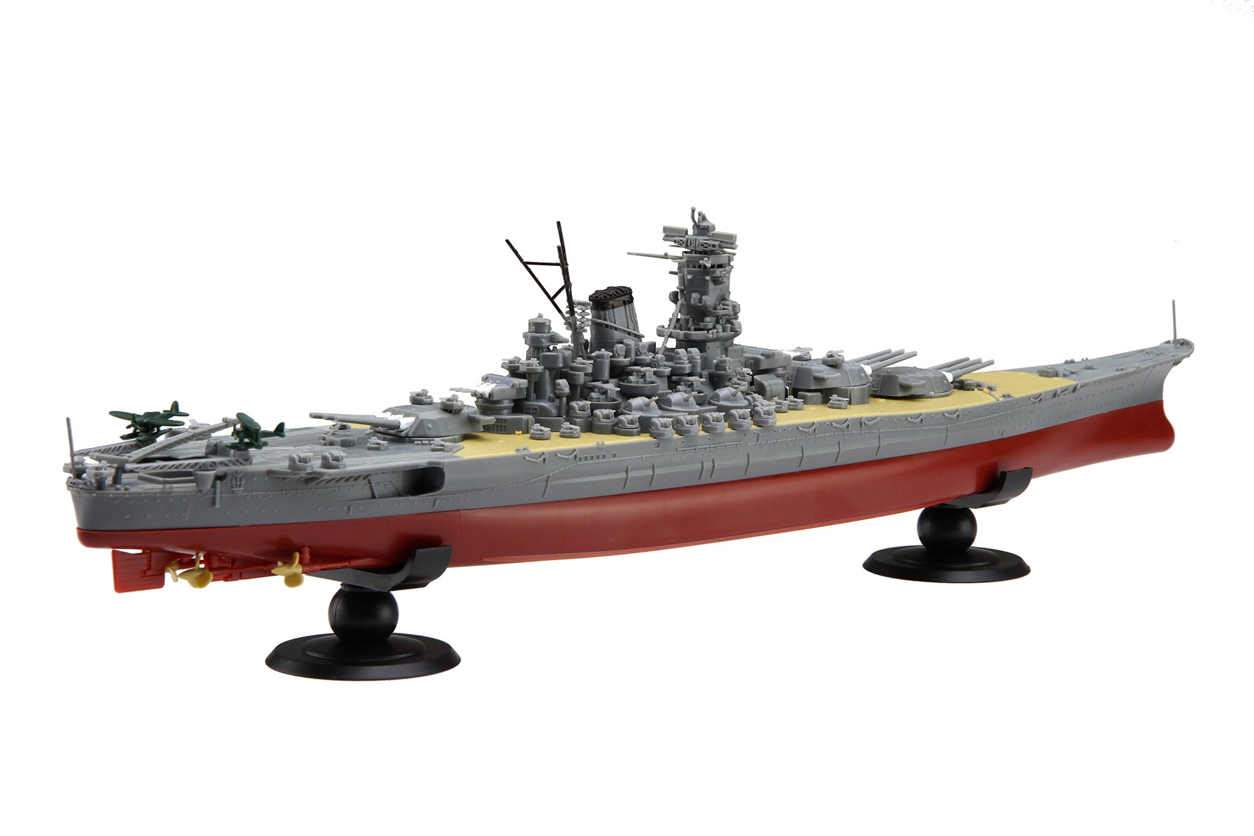 Fujimi Model 1/700 Ship Next Series No.1 Japanese Navy Battleship Yamato (Old Type Base) Color Coded Plastic Model Ship Nx1- Japan Figure Store - #1 Bring To You The Best Japanese Goods