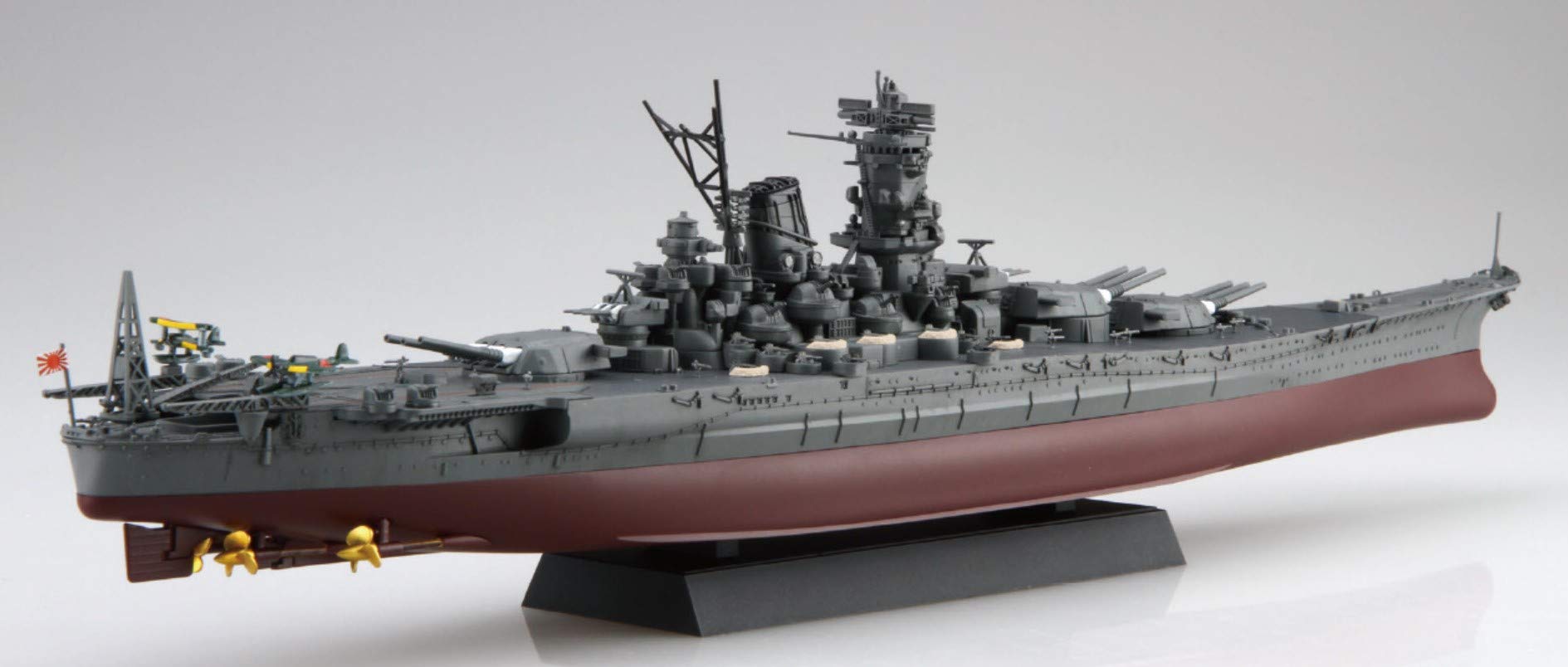 Fujimi Model 1/700 Ship Next Series No.2 Japanese Navy Battleship Musashi Color Coded Plastic Model Ship Nx2- Japan Figure Store - #1 Bring To You The Best Japanese Goods