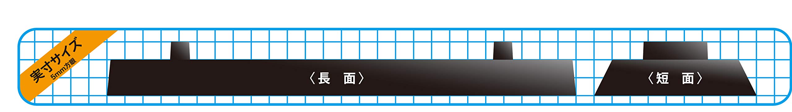 FUJIMI Toku 202 Ex-1 Warship Display Base Clear Blue Ver For 1/700 Or 1/350 Scale- Japan Figure Store - #1 Bring To You The Best Japanese Goods