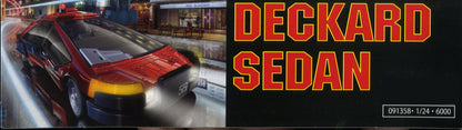 FUJIMI 091358 Deckard Sedan 1/24 Scale Kit- Japan Figure Store - #1 Bring To You The Best Japanese Goods