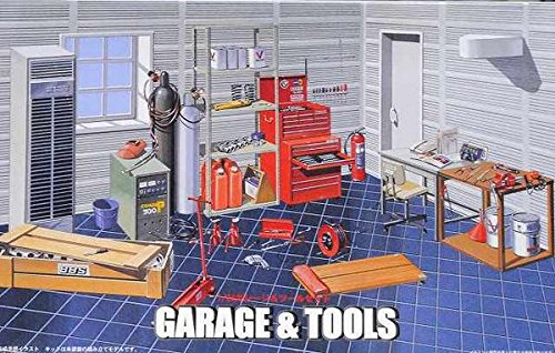FUJIMI Gt15 116358 Garage & Tools 1/24 Scale Kit- Japan Figure Store - #1 Bring To You The Best Japanese Goods
