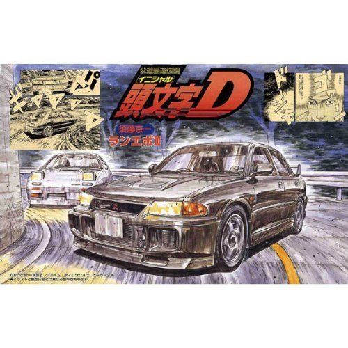 FUJIMI Isd-09 Initial D Lancer Evolution Iii 1/24 Scale Kit- Japan Figure Store - #1 Bring To You The Best Japanese Goods
