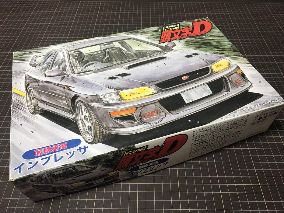 Fujimi Isd-18 Initial D Subaru Impreza Takumi 1/24 Scale Car Made In Japan Model Kit- Japan Figure Store - #1 Bring To You The Best Japanese Goods